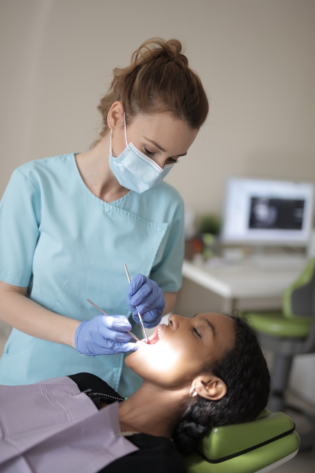 ToothCare dental team and patient